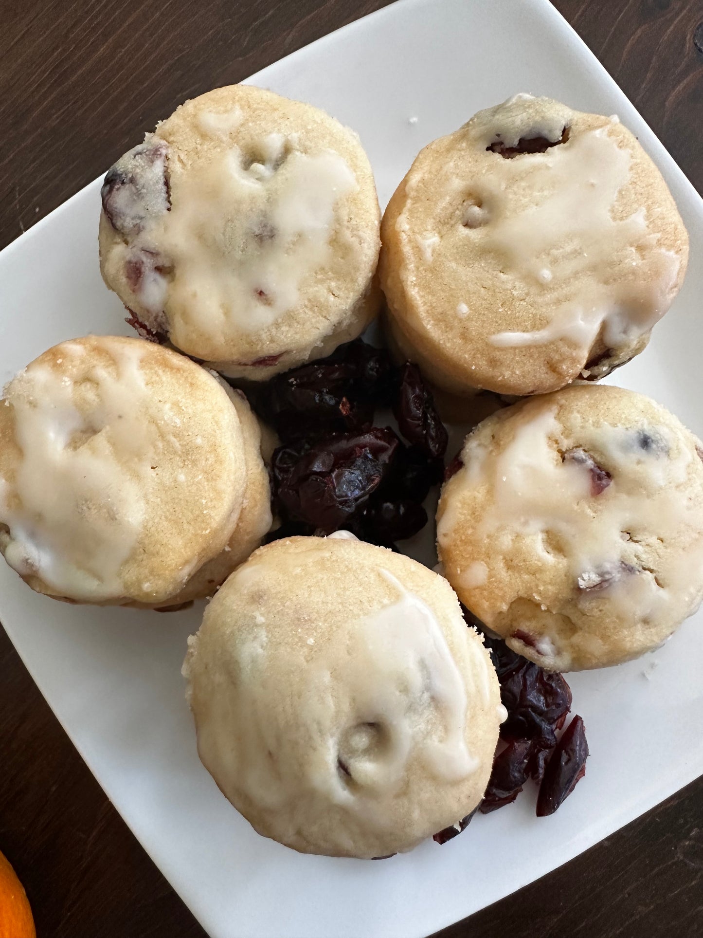 Cranberry Orange Shortbread