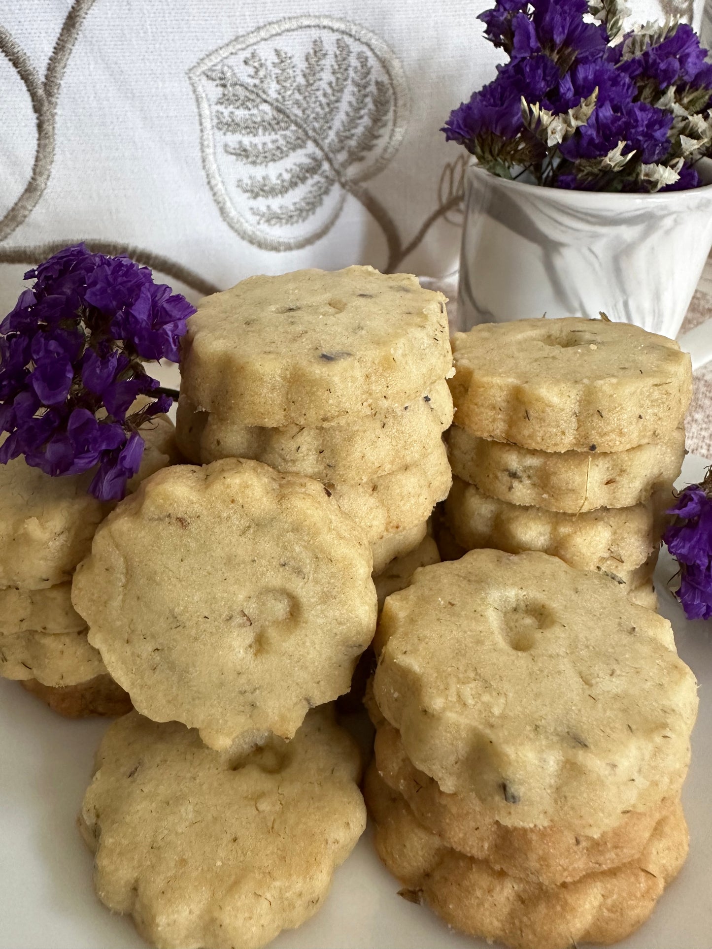 Lavender Shortbread