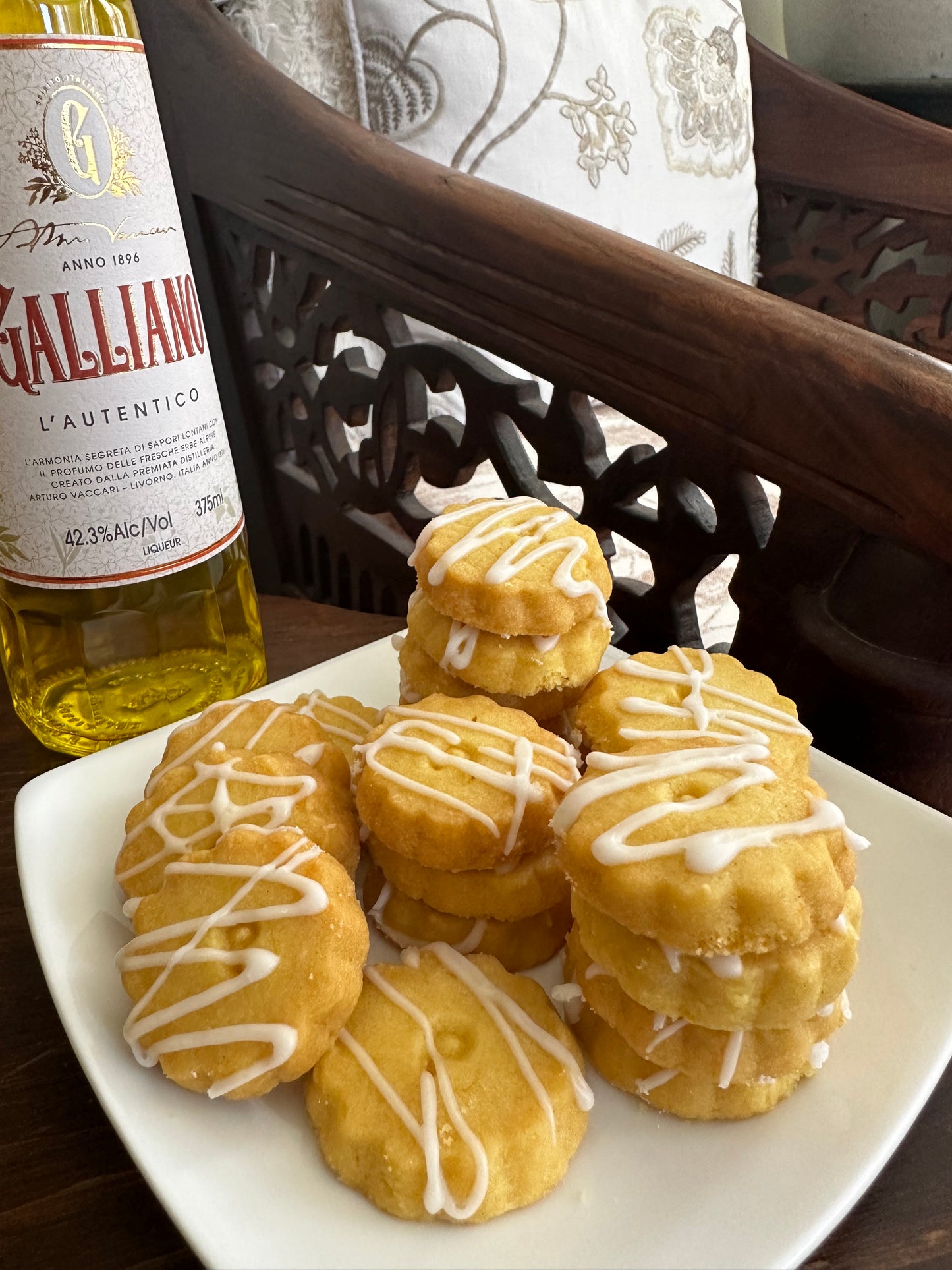 Harvey Wallbanger Shortbread