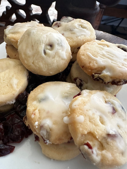 Cranberry Orange Shortbread